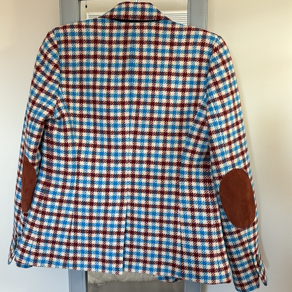 J. Crew wool blazer/ plaid  size 4 ** sold out** - Picture 3 of 16